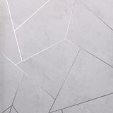 Papel De Parede White Swan Geométrico Cinza Ws101301r
