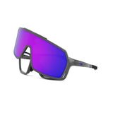 Óculos De Grau Hb Presto Clip On Graphene/ Blue/ Blue Chrome