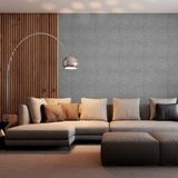 Papel De Parede Bobinex Essencial Textura Cinza 4318