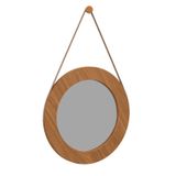 Espelho Decorativo 65,6cm Ibiza Madeira