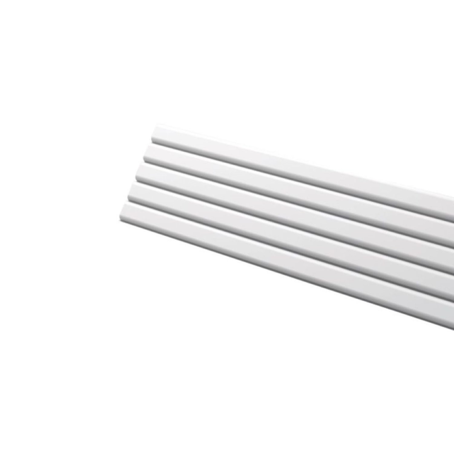 Painel De Parede Ripado Canele L Gart Branco