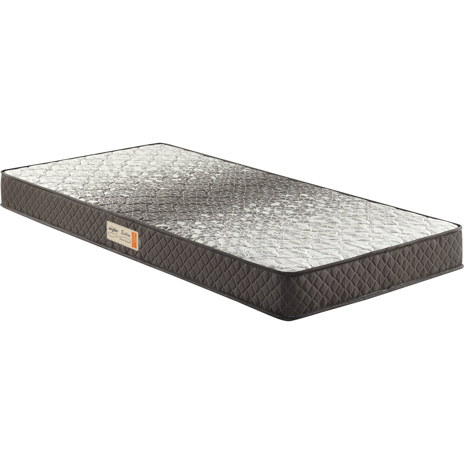 Colchão Solteiro Ecoflex D28 Ecoline 078x188x14cm Marrom