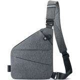 Bolsa De Viagem Wander Plus® Anti-roubo Crossbody Cinza Unissex