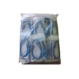 50 Unidades Cabo De Rede Rj45 Ethernet Lan Cat5e Azul 1,5 Me