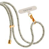 Cordão Para Celular Universal Ajustável Geonav Cdum04 Cinza