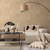 Papel De Parede Famous Garden Madeira Marrom 398012