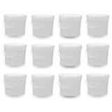 Balde Para Seu Comércio 1.8l Branco 12 Pçs