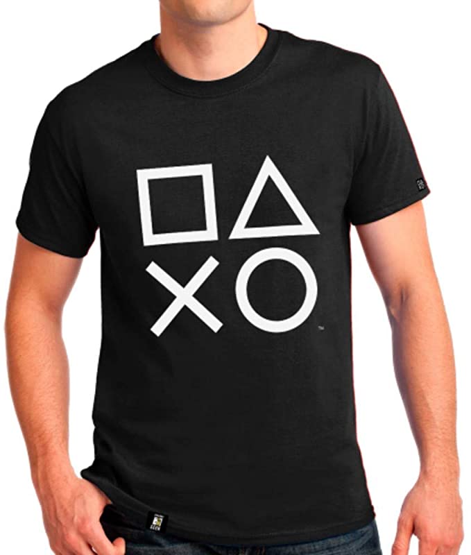 Camiseta Banana Geek Simbolos Playstation
