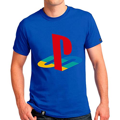 Camiseta Banana Geek Logo Playstation Colorido