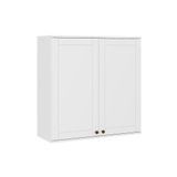 Armário Aéreo Cozinha Modulado Bella 2602 Com 2 Portas 80cm Branco