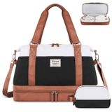 Mochila De Viagem Etronik Lagre Para Mulheres Com Compartimento Para Sapatos