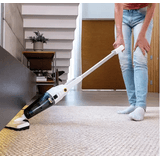 Aspirador De Po 1000w Vertical Karcher 2x1 Com Filtro Hepa Branco 220v