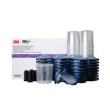 Kit De Copos Para Pistola De Pulverização 3m Pps 2.0 650 Ml Com 50 Tampas Descartáveis