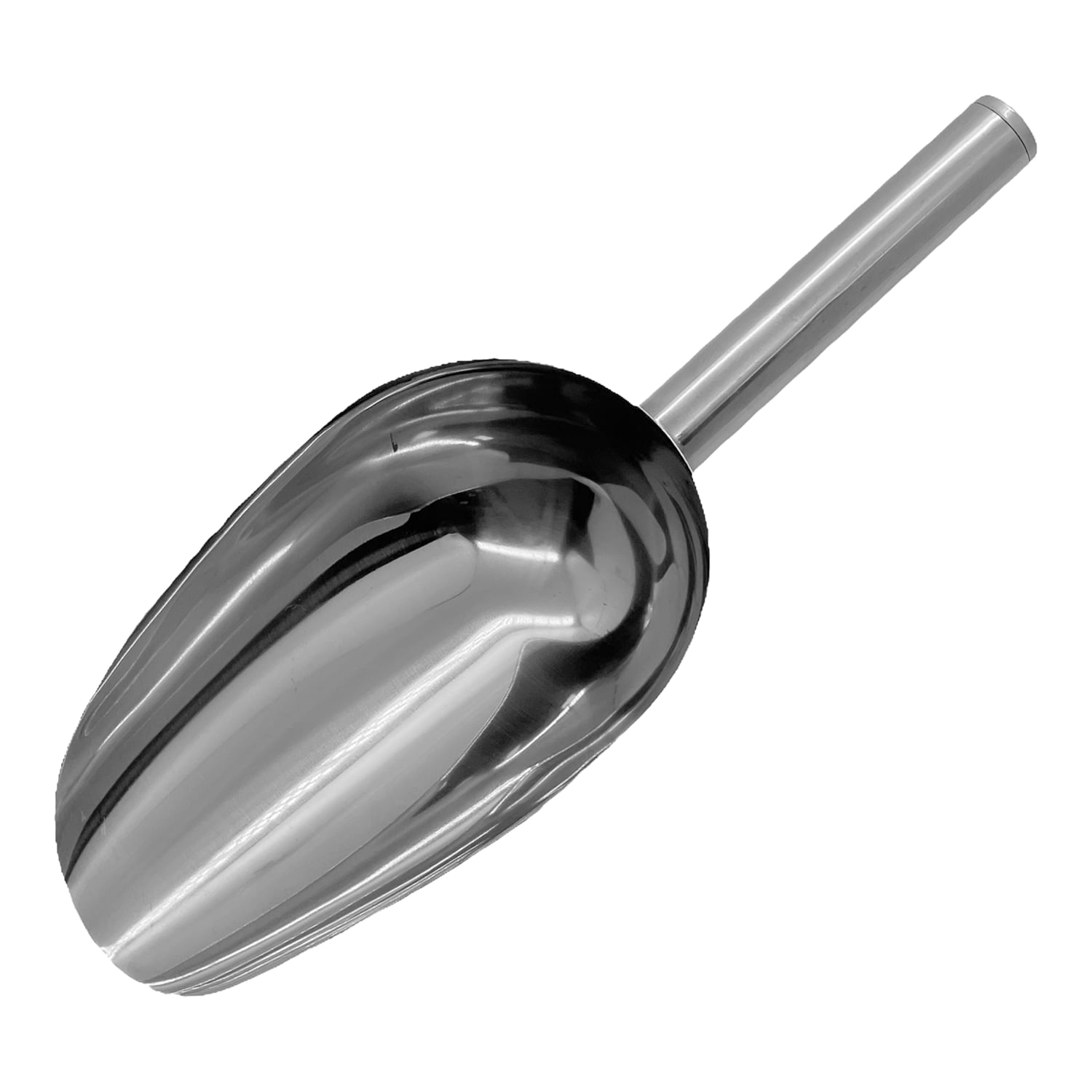 Pá De Gelo Para Barman Multiuso Em Inox Média
