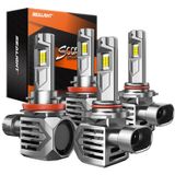 Lâmpadas Sealight H9/h8/h11 Hb3/9005 90000lm 2025 Ed 10y Lifesp