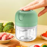 Triturador De Alimentos Usb Portátil Para Pequenos Preparos