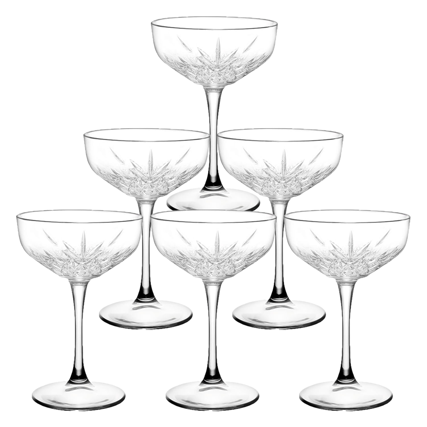 Taça Para Champagne Cocktail Timeless 255ml 6 Unidades