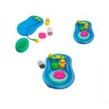 Brinquedo Hora Do Banho Baby Bath Time Banheira Azul
