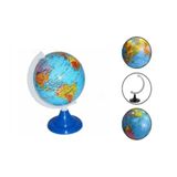 Globo Terrestre De Mesa Decorativo Giratório Mini Mapa Mundi