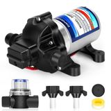 Diafragma Industrial De Bomba De Água 12v 3.5gpm 45 Psi Rv