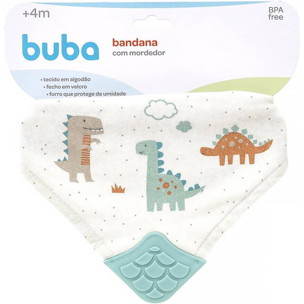Bandana Com Mordedor Magic Dino Buba