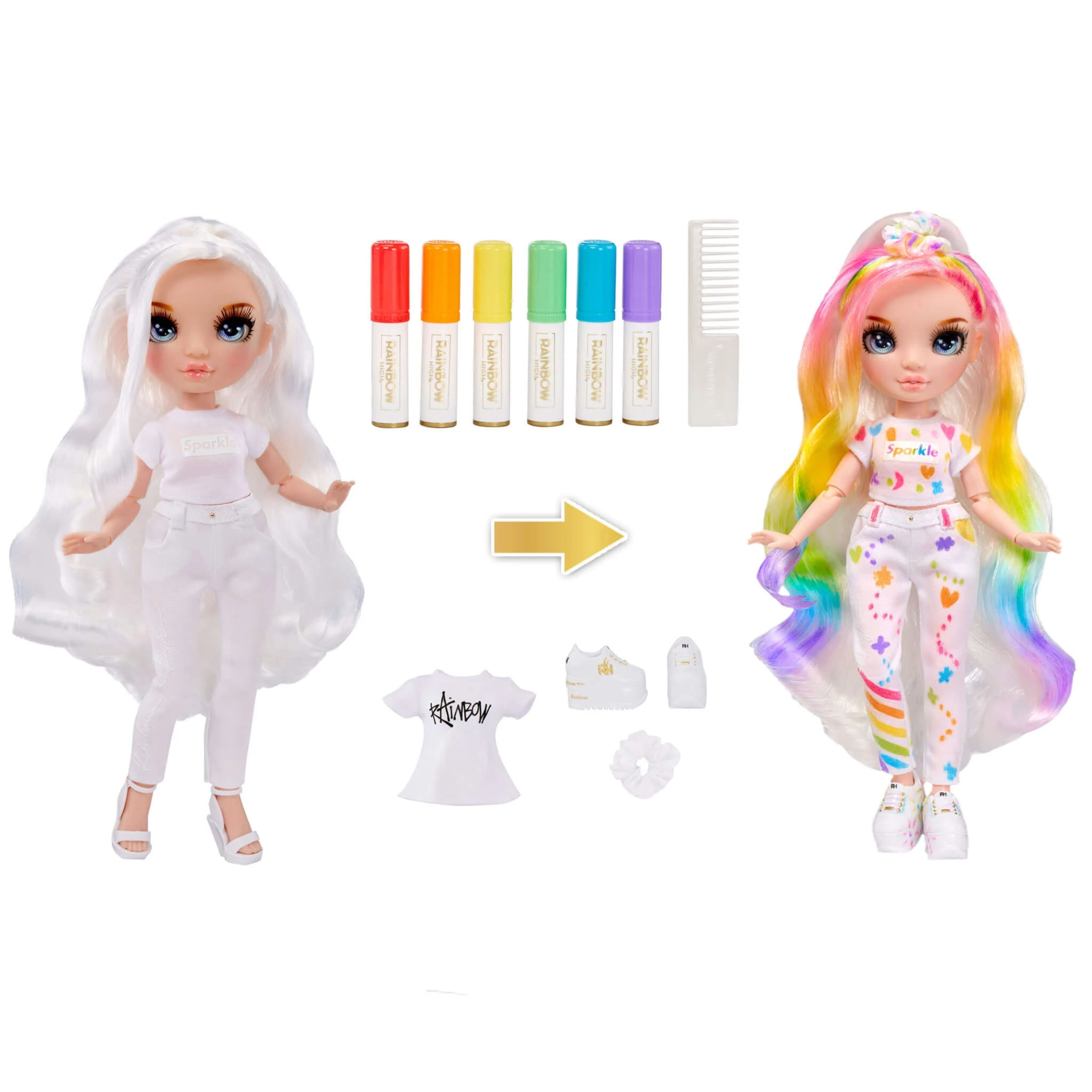 Rainbow High Rainbow High Color &amp; Create - Olhos Azuis