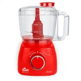 Processador De Alimentos 1 Litro Kian 350w - Vermelha - 220v