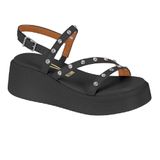 Sandalia Vizzano Plataforma Ref 6525.101.7286.35312 Preto 037