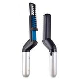 Pente Eletrico Chapinha Bivolt Pratico Para Cabelo