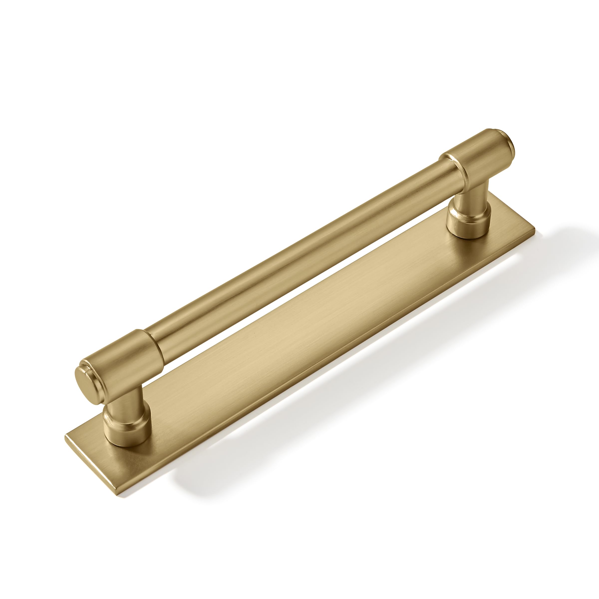 Cabinet Pull Backplate Khtumeware Champagne Bronze 128 Mm