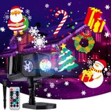 Luzes De Projetor De Natal Minetom 26 Hd Effects Waterproof