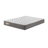 Colchão Queen Ecoflex Ecoline Espuma D45 Veludine 158x198x25cm Cinza/branco