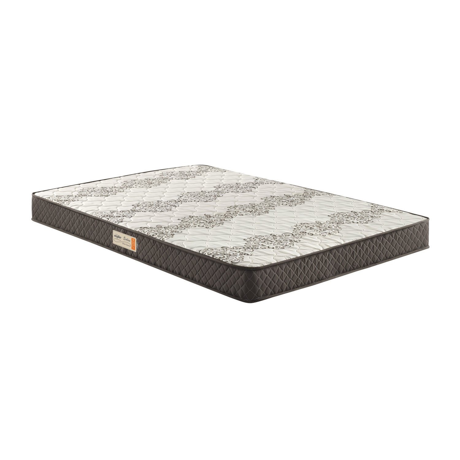 Colchão Viúva Ecoflex D45 Ecoline Bordado 128x188x17 Marrom/bege