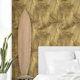 Papel De Parede Struktura Fotográfico Amarelo 45769