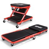 Car Creeper/seat Dna Motoring Tools-00184 91 Cm Com Capacidade De 150 Kg