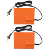 Aquecedor De Almofada De Silicone Para Motor De Carro Afeisol 4x5in 150w 120v