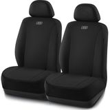 Capas De Assento De Carro Skechers Premium De Poliéster Respirável Preto