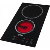 Fogão Cooktop Fischer 2q Elétrico Mesa Vitrocerâmica Touch 220v