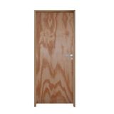 Porta Lisa Mescla Batente Ecológico 09 Cm Fechadura Modena Wc Cromada 82 X 2.10 Esquerdo - Hale