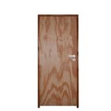 Porta Lisa Mescla Batente Ecológico 14 Cm Fechadura Interna Stilo Cromada 60 X 2.10 Lado Esquerdo - Hale