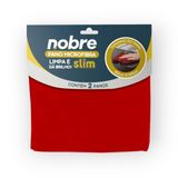 Pano De Microfibra 40x40 Pacote 2 Uni Vermelho Slim-nobre