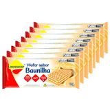 Kit Com 8und Wafer Baunilha Zero Açúcar Lowçúcar 115g