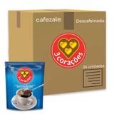 Café Solúvel Descafeinado Três Corações Kit 24 Refis De 40g