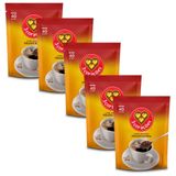 Café Três Corações Solúvel Tradicional Kit 5 Pacotes De 40g