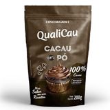 Cacau Em Pó Alcalino 100% Qualicoco 200g