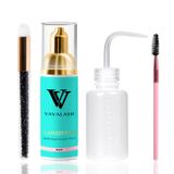 Kit De Shampoo Para Cílios E Escova De Limpeza Vavalash Lash Extensions 60ml