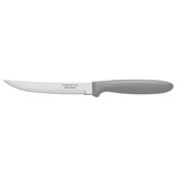 Faca Para Churrasco Ipanema Com Lâmina Em Aço Inox E Cabo De Polipropileno Cinza 5"