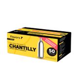 Cápsulas De Gás Para Chantilly Flavors Pro Para Sifão 50un