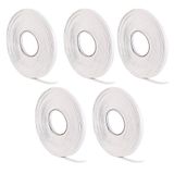 Fita De Espuma Adesiva Kit 5 Uni Porta Janela 5 Metros Vidro Movel Protege Veda Isolante Impermeavel