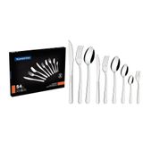 Faqueiro 54 Pcs Buzios - Aço Inox 23799077